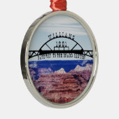 Grand Canyon Gateway Ornament Aus Metall (Rechts)