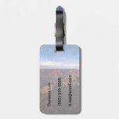 Grand Canyon Gepäckanhänger (Rückseite vertikal)