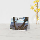 Grand Canyon gerahmtes notecard Karte (Gelbe Blume)