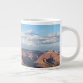 Grand Canyon gesehen von der Südkante in Arizona Jumbo-Tasse (Rechts)