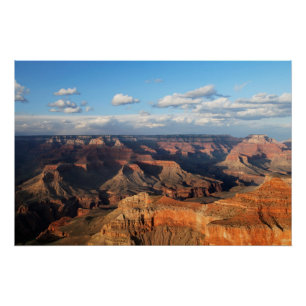 Grand Canyon gesehen von der Südkante in Arizona Poster