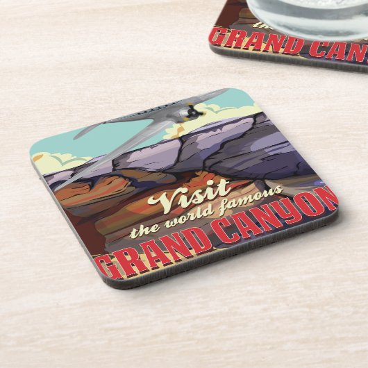 Grand Canyon Getränkeuntersetzer (Linke Seite)