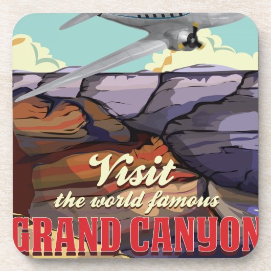 Grand Canyon Getränkeuntersetzer (Vorderseite)