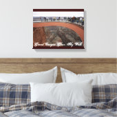 Grand Canyon Glass Skywalk Leinwand (Insitu (Schlafzimmer))
