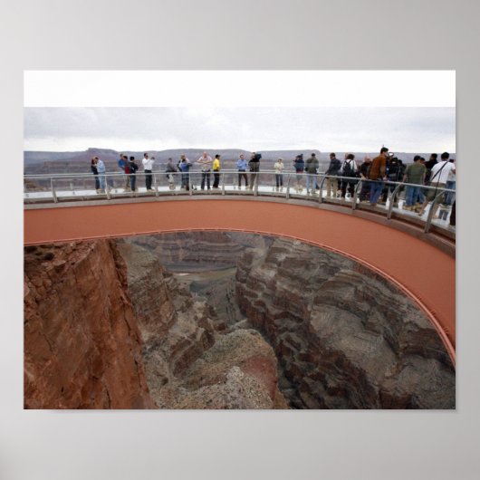 Grand Canyon Glass Skywalk Poster (Vorne)