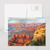Grand Canyon Glory von Sandy Farley Postkarte (Vorne/Hinten)