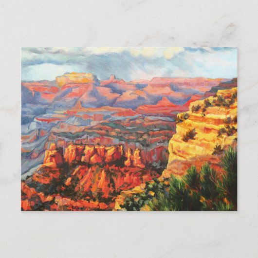 Grand Canyon Glory von Sandy Farley Postkarte (Vorderseite)