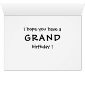 Grand Canyon/Grand Day Card (Innenansicht Horizontal (Unten))