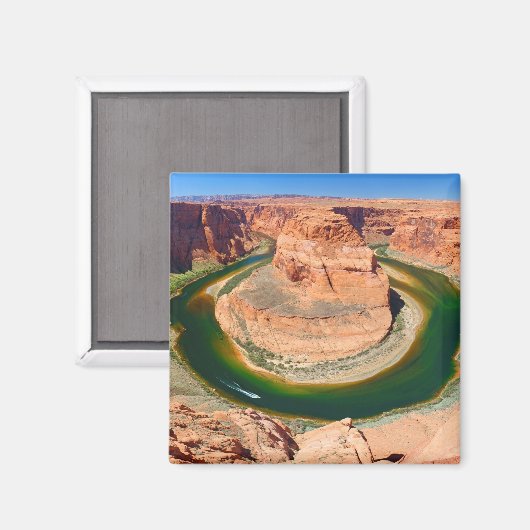 Grand Canyon Horse Shoe Bend Magnet (Vorderseite/Rückseite)