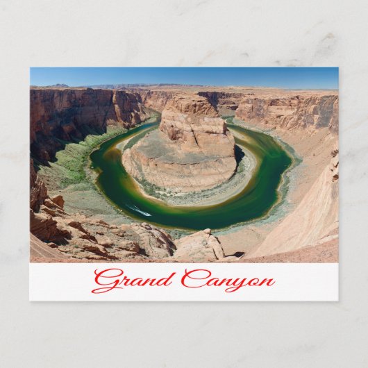 Grand Canyon, Horseshoe Bend, Arizona Postkarte (Vorderseite)