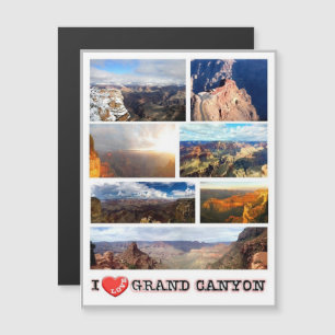 Grand Canyon - I Liebe - Vereinigte Staaten - Magnetkarte