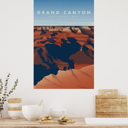 Grand Canyon I Poster (Küche)