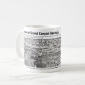 Grand Canyon II - Geologie-Pioniere Kaffeetasse (Vorderseite Links)