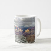 Grand Canyon im Winter Kaffeetasse (VorderseiteRechts)