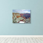 Grand Canyon im Winter Leinwanddruck (Insitu (Holzboden))