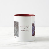 Grand Canyon im Winterschnee Tasse (Zentrum)
