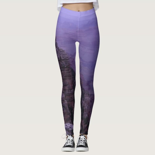 Grand Canyon in den lila Leggings (Vorderseite)