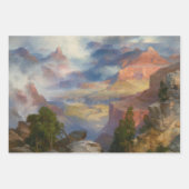 Grand Canyon in Mist (von Thomas Moran) Geschenkpapier Set (Vorderseite 2)