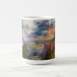 Grand Canyon in Mist (von Thomas Moran) Kaffeetasse