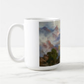 Grand Canyon in Mist (von Thomas Moran) Kaffeetasse (Links)