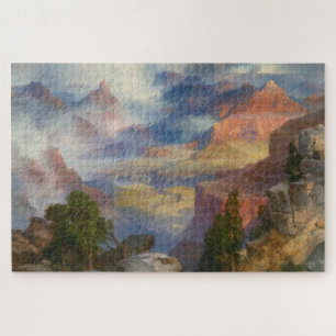 Grand Canyon in Mist (von Thomas Moran) Puzzle