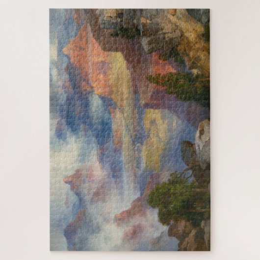 Grand Canyon in Mist (von Thomas Moran) Puzzle (Vertikal)