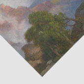 Grand Canyon in Mist (von Thomas Moran) Seidenpapier (Detail)