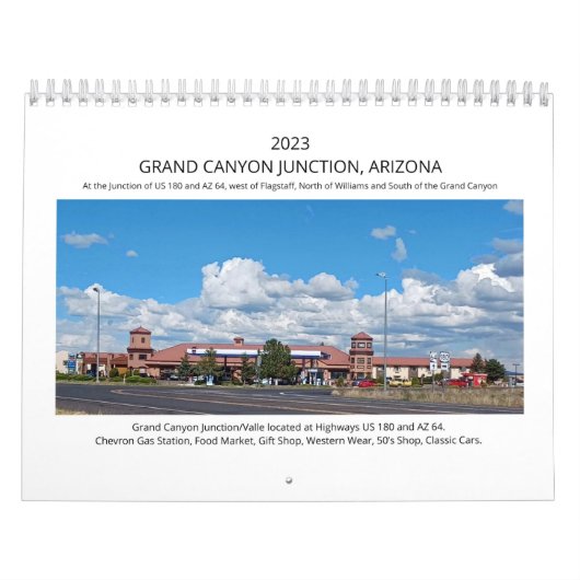 GRAND CANYON JUNCTION, ARIZONA 2023 CALENDAR KALENDER (Titelbild)