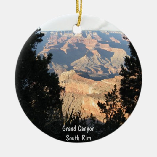 Grand Canyon Keramik Ornament (Vorne)