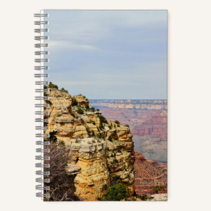 Grand Canyon Klippenseite Wüstenblick Drive Notizblock