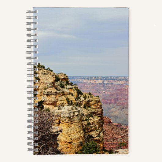 Grand Canyon Klippenseite Wüstenblick Drive Notizblock (Vorderseite)