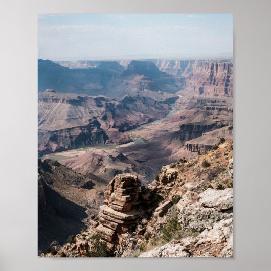 Grand Canyon Landscape Photo Poster Print (Vorne)