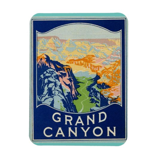 Grand Canyon Magnet (Vertikal)