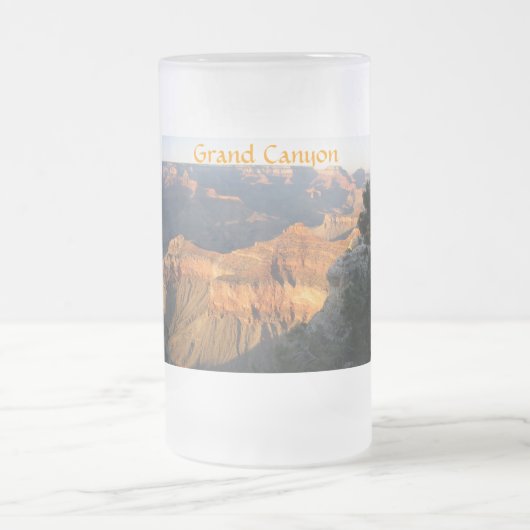 Grand Canyon Mattglas Bierglas (Mittel)