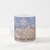 Grand Canyon Mattierte Tasse (Vorderseite Links)