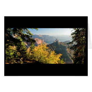 Grand Canyon mit goldener Birke