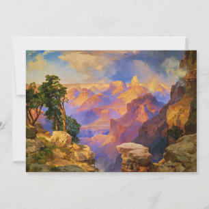 Grand Canyon mit Regenbogen Karte
