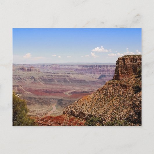 Grand Canyon Moran Point Postcard Postkarte (Vorderseite)