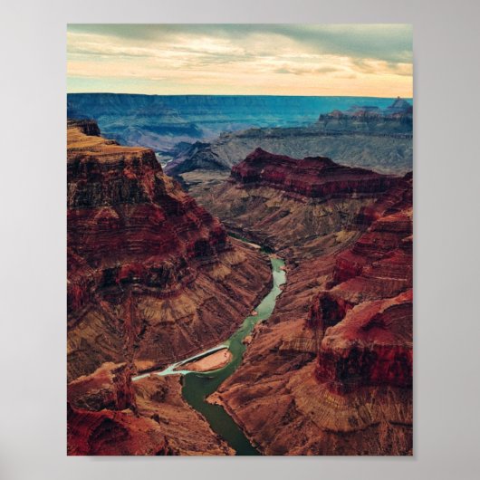 Grand Canyon National Park Arizona, Colorado River Poster (Vorne)
