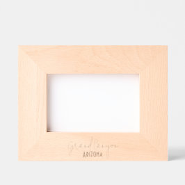 Grand Canyon National Park Arizona Souvenir Geätzte Rahmen