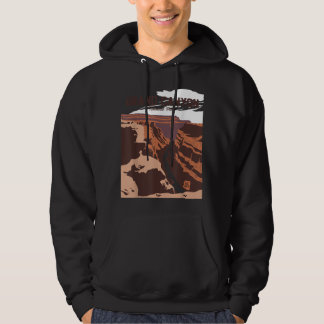 Grand Canyon National Park  Arizona Vintage-Gesche Hoodie