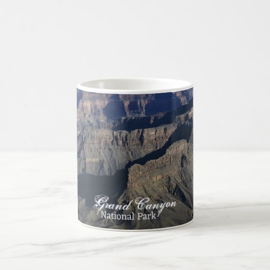 Grand Canyon National Park Cliffs Landscape Foto Kaffeetasse (Mittel)