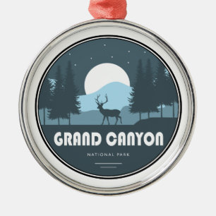 Grand Canyon National Park Hirsche Ornament Aus Metall