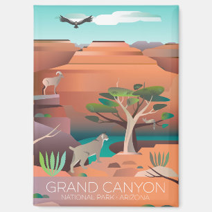 Grand Canyon National Park Kühlschrank Magnet