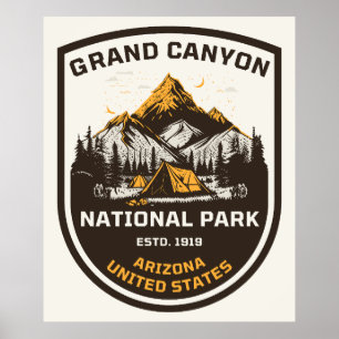 Grand Canyon National Park Outdoor und Natur Poster