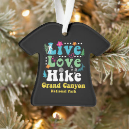 GRAND CANYON NATIONAL PARK RETRO 60er 70er HIKA Ornament