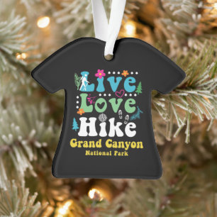 GRAND CANYON NATIONAL PARK RETRO 60er 70er HIKA Ornament