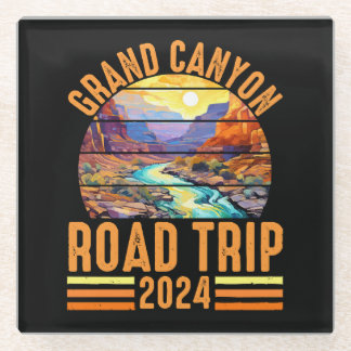 Grand Canyon National Park Road Trip 2024 Glasuntersetzer