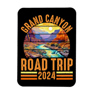 Grand Canyon National Park Roadtrip 2024 Magnet