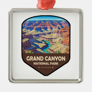 Grand Canyon National Park Schild Ornament Aus Metall
